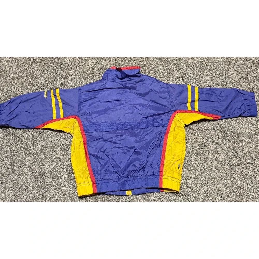Vintage Reebok Kids Tracksuit Windbreaker Jacket Pants Set Size 2T Purple